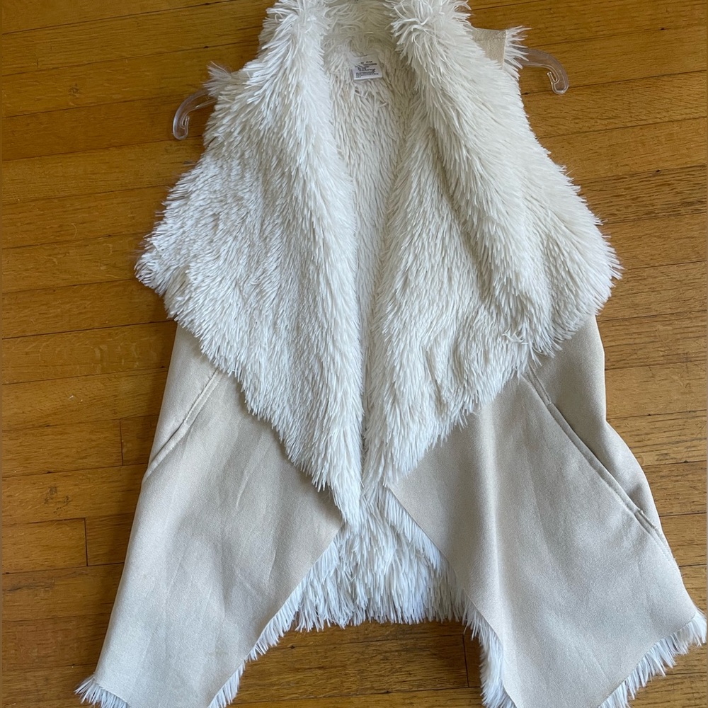 Faux Suede Vest